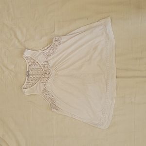 White Lace Dex Brand Women's Tank Blouse